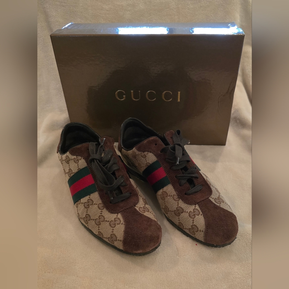 Gucci Tess S Gomma Sneaker size 38